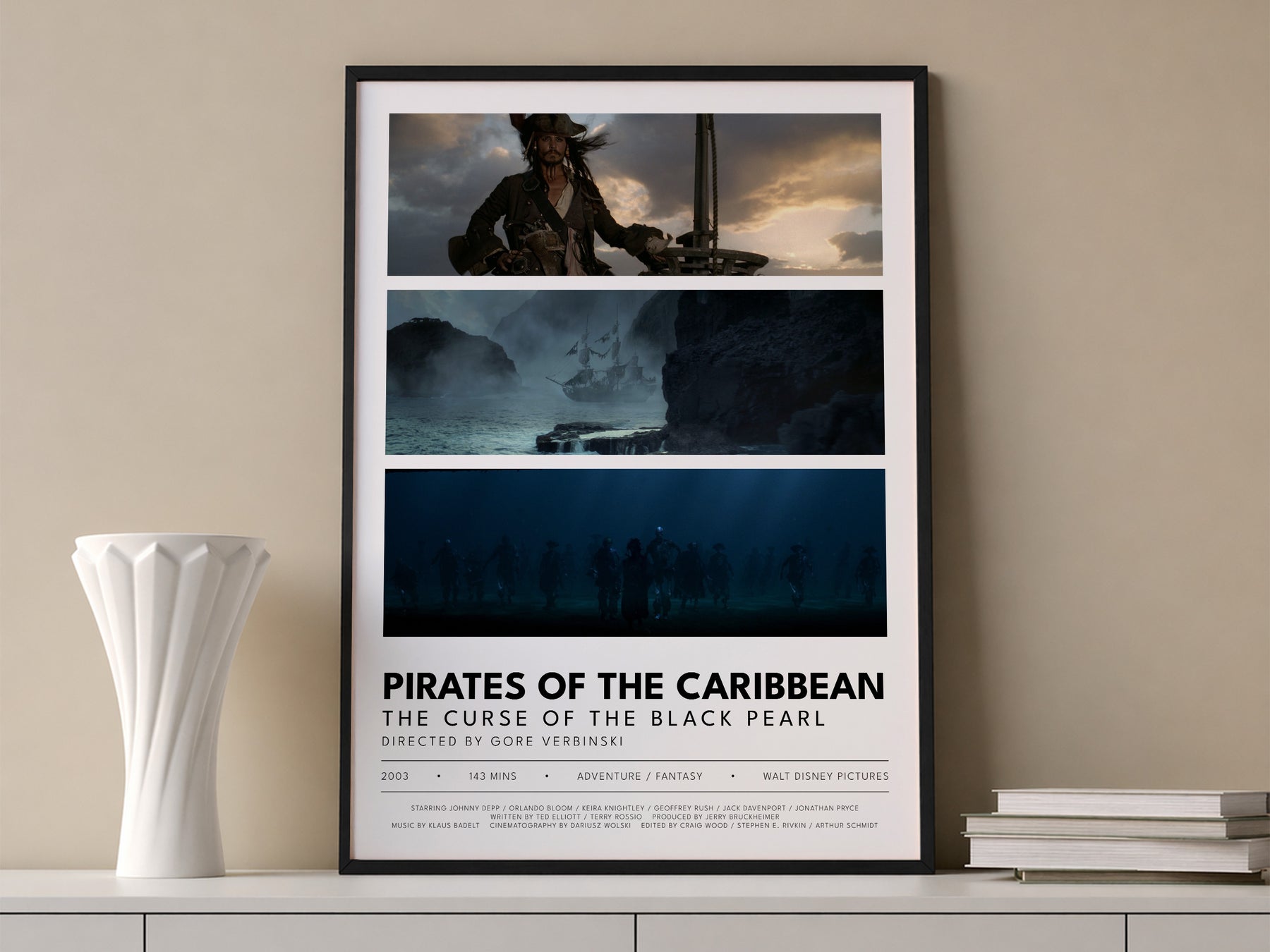 Pirates of the Caribbean: The Curse of the Black Pearl mockup 01