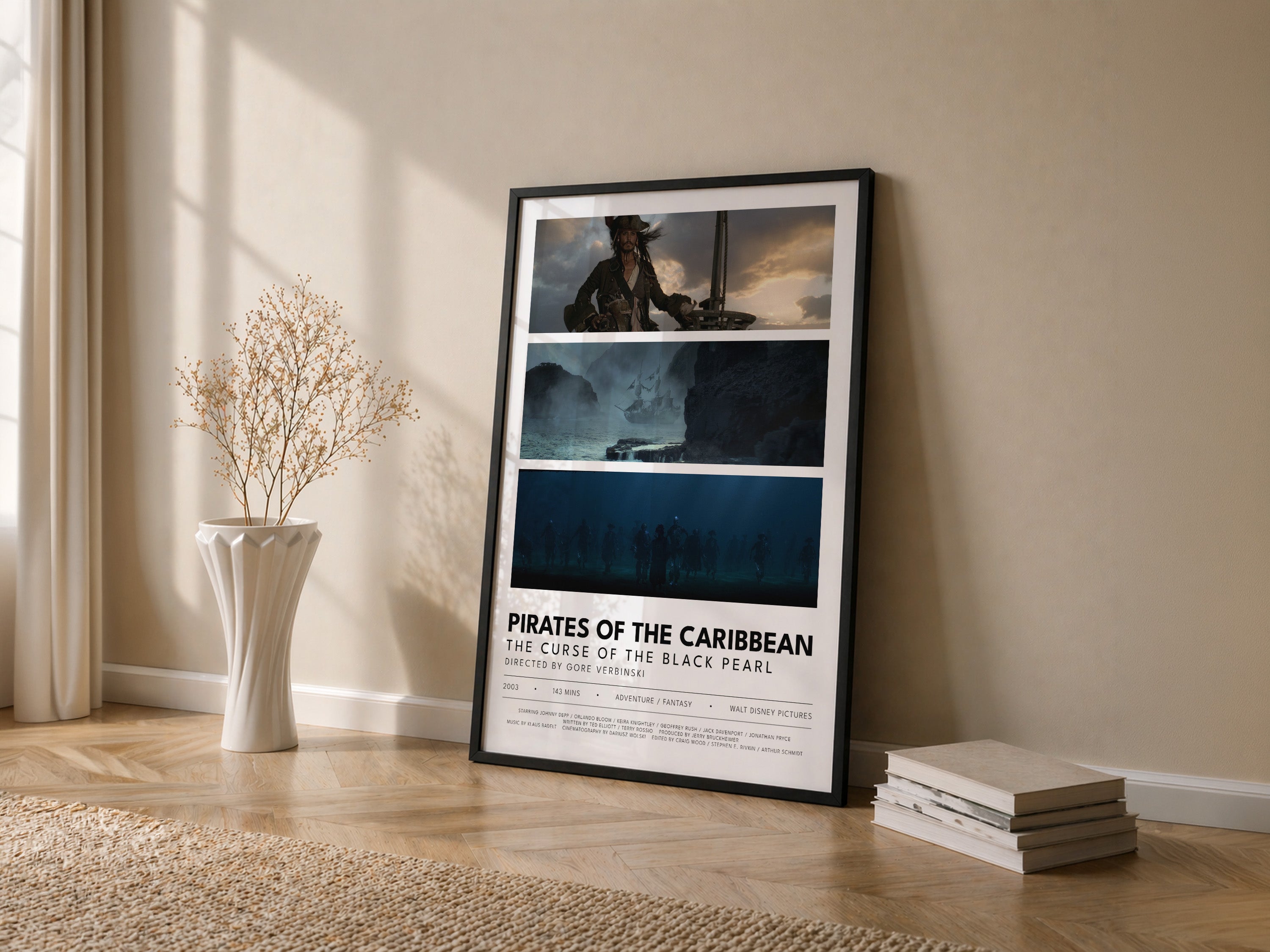 Pirates of the Caribbean: The Curse of the Black Pearl mockup 02