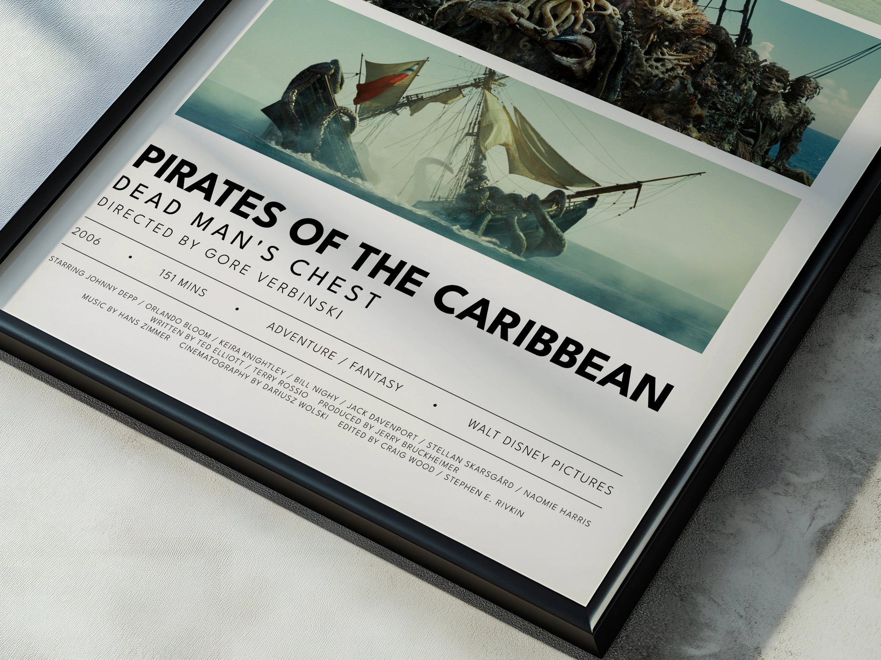 Pirates of the Caribbean Dead Mans Chest mockup 03