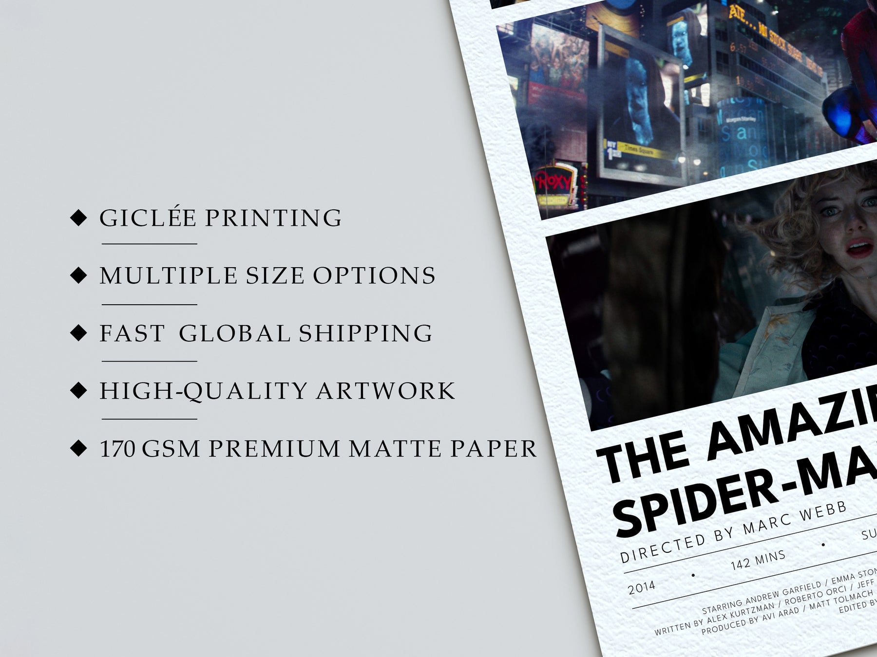 The Amazing Spider Man 2 mockup 06