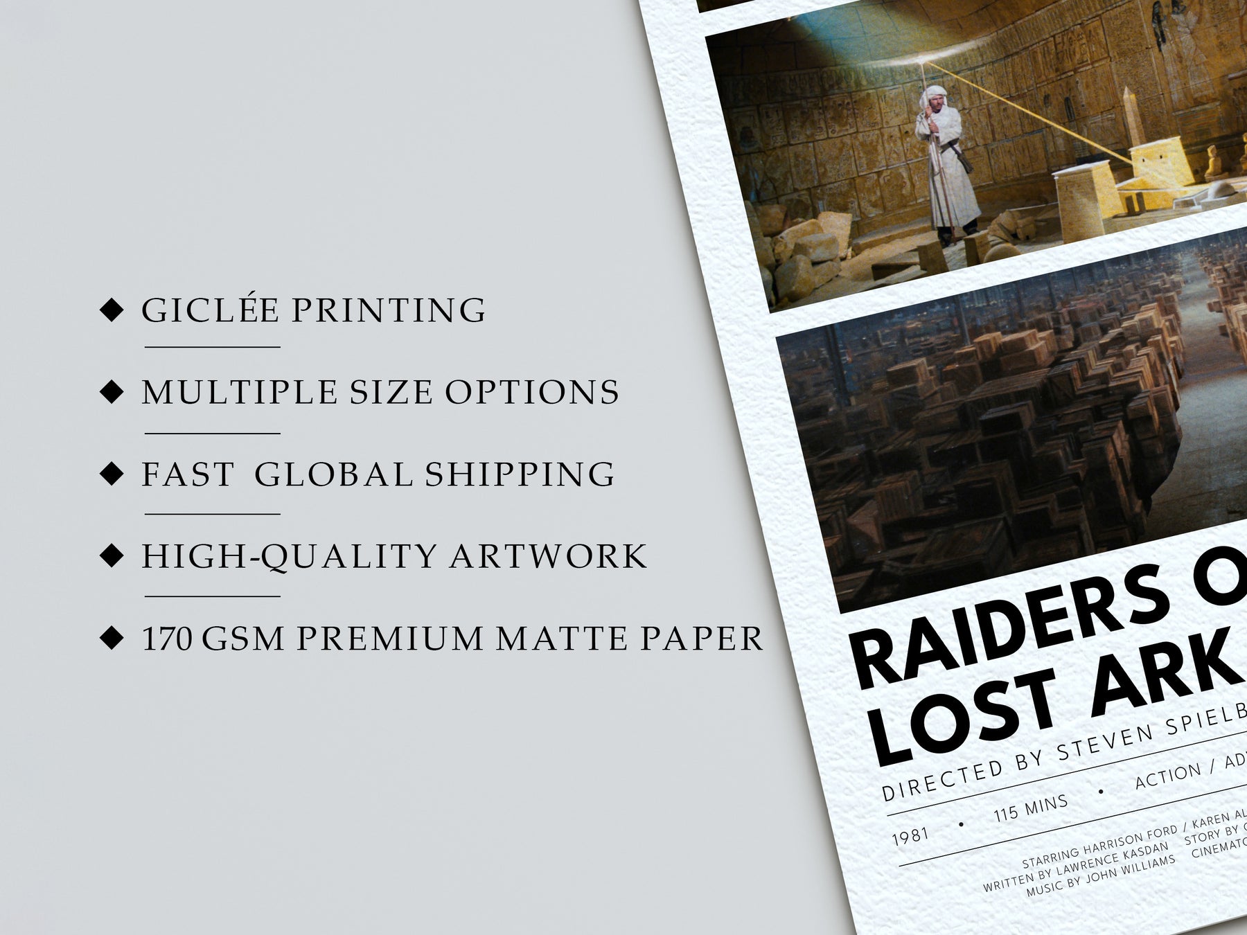 Raiders of the Lost Ark Poster