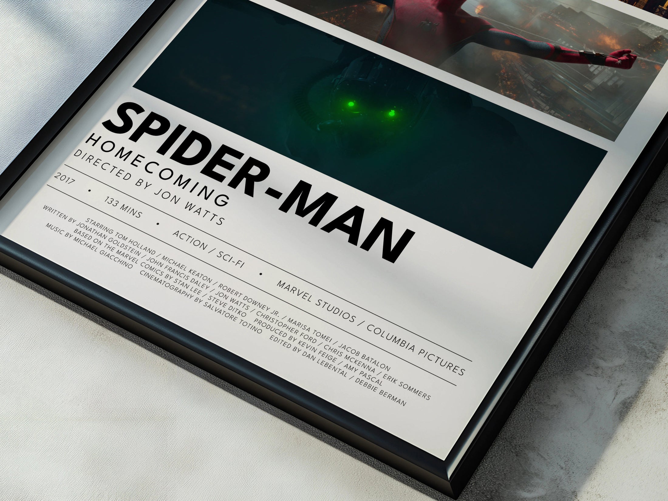 Spiderman Homecoming mockup 01