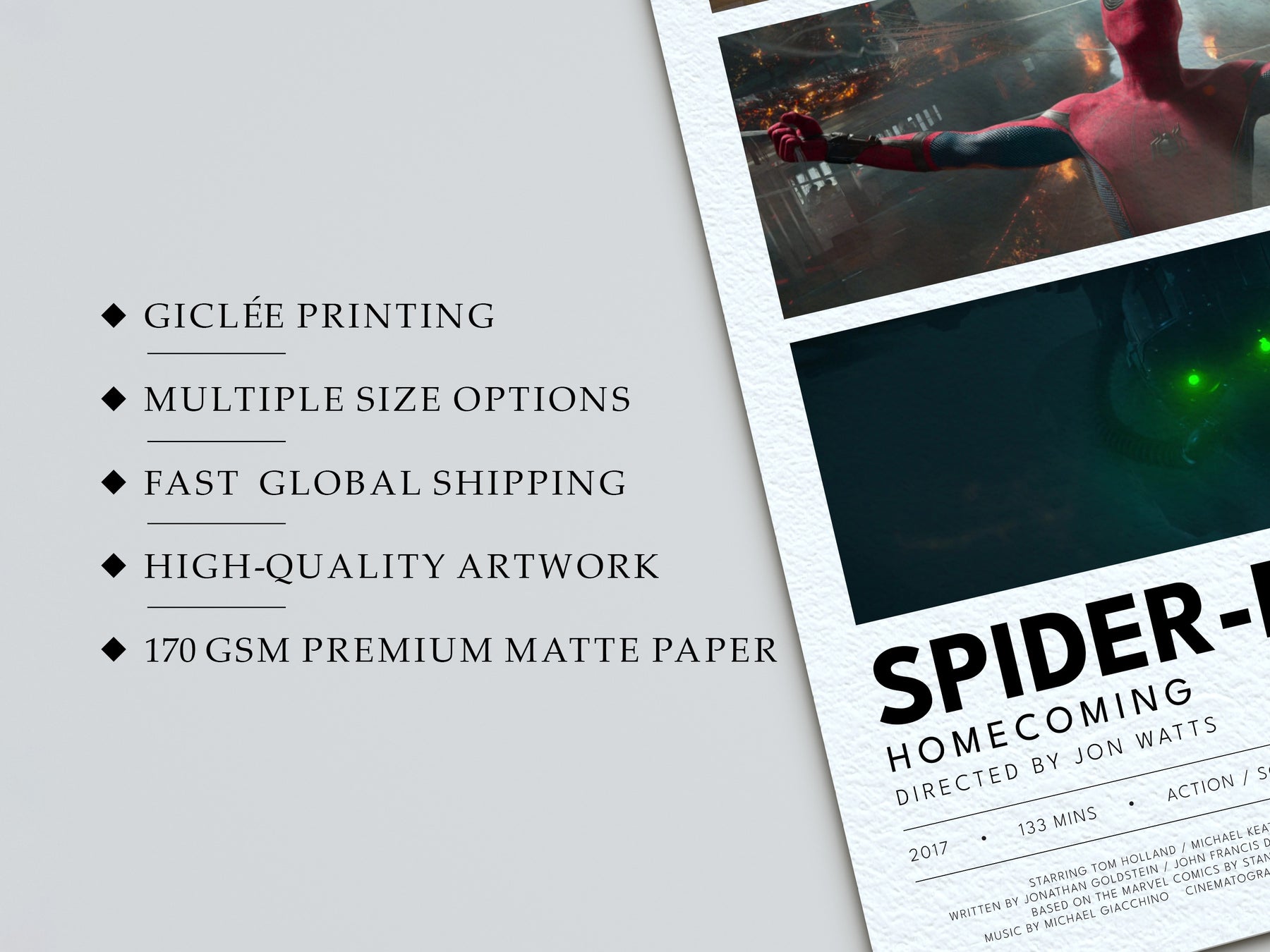 Spiderman Homecoming mockup 02